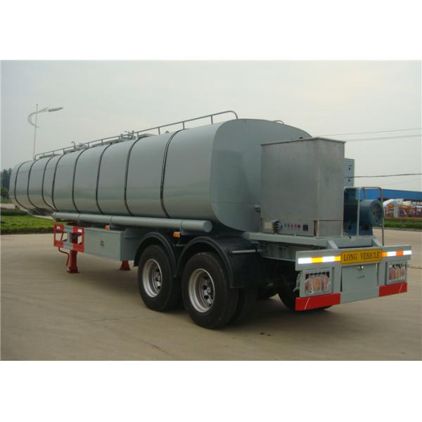 30CBM Bitumen Heating Tank , Asphalt Cheap Tanker Trailer , Asphalt Tank Transport Trailer