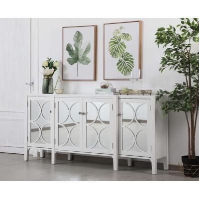 Mirrored Hotel Room Cabinets Storage Living Room Cabinet