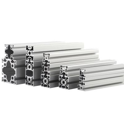 Extrusions U Shape Aluminium Profile For Glass Door Partition Black Shower Fixed Panel Deep