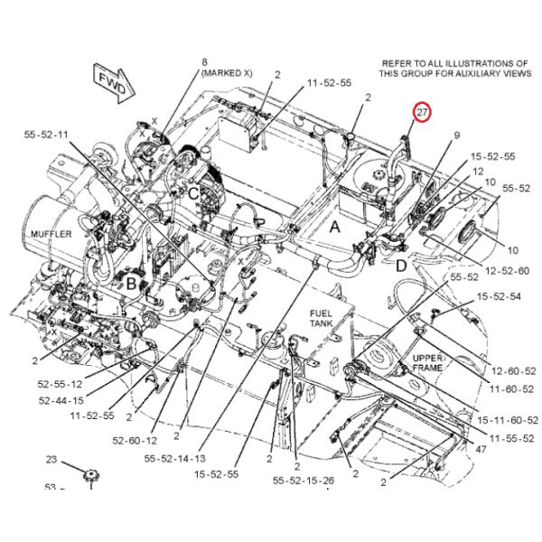 291-7589 2917589 как-Chassic главная проводка проводки провода для частей экскаватора 320D