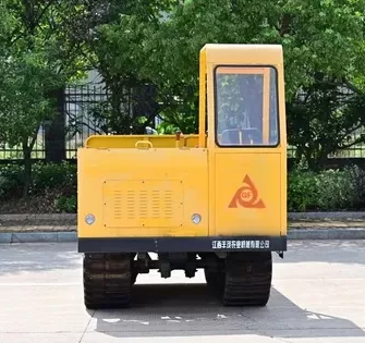 Self Loading Construction Machinery 4 Tons 37kw 2200R/Min Engine Power GF4000 Tracked Dumper Palm Farm Dump Transporter Popular in Indonesia