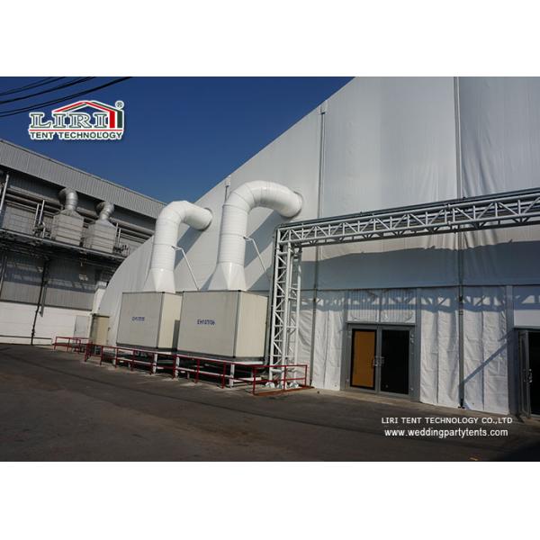 структуры шатра полигона выставки ТФС ширины 40м портативные алюминиевые водоустойчивые с кондиционером