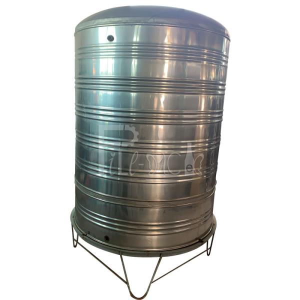 2T buvant/acier inoxydable 304 cuve de stockage minérale/pure de l'eau