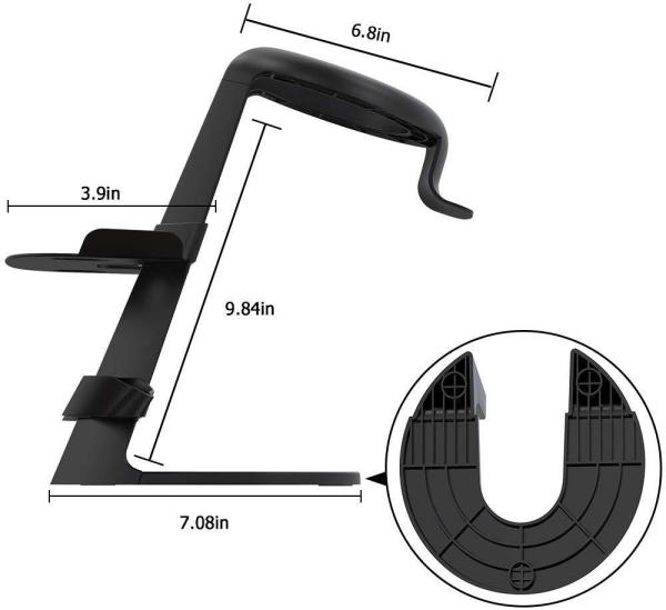 For Oculus Quest/Oculus RIft S Equipment Headset Helmet Only Show VR Accessories Holder Throne