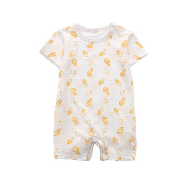 Animal Sublimation Printing T Shirts Newborn Cotton Romper Unisex Gender
