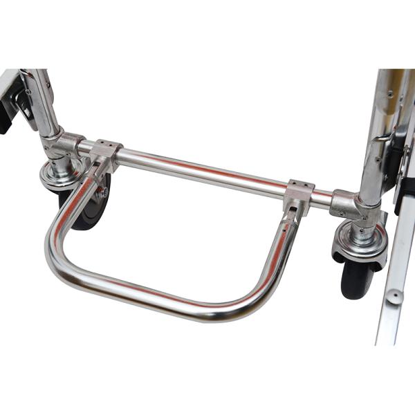 Durable Evacuation Aluminum Alloy Folding Stair Stretcher Manual Power Source