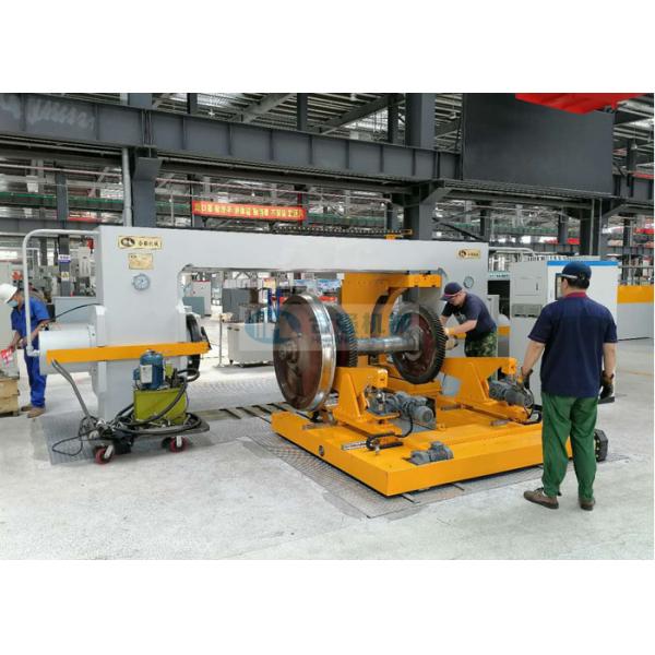 3000kN машина прессы локомотива 2500mm Wheelset