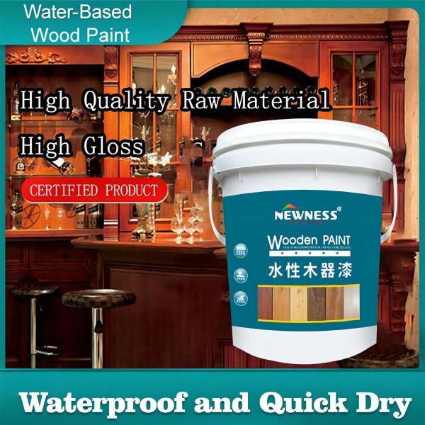 NEWNESS Anti-yellow Polyurethane Acrylic Furniture Wood Paint for Melamine Board