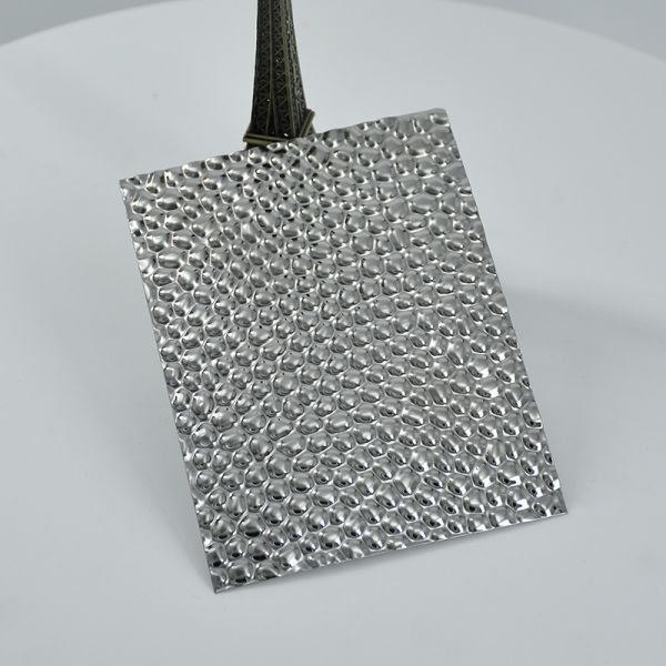 Floral Pattern Embossed SS Sheet Anti Fingerprint For Kitchen Backsplashes