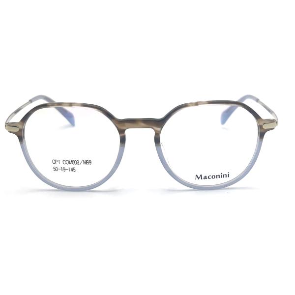 OPT COM003 Fashion-forward Women s Acetate Optical Frame - Round Shape