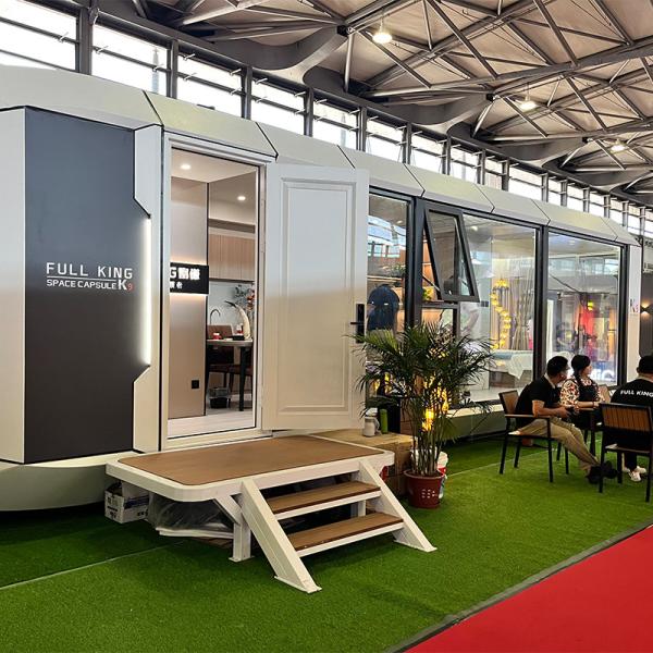 Prefabricated Mobile Modular Micro Capsule House For Sale Luxury  10T 11.5*3.3*3.2m
