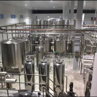 3000c/h Full Automatic Almond Milk Processing Plant with 250ml and 330ml Tin Package