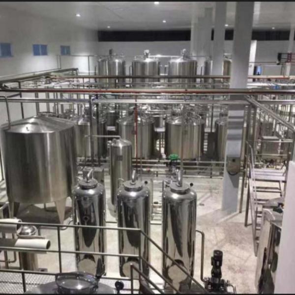 3000c/h Full Automatic Almond Milk Processing Plant with 250ml and 330ml Tin Package