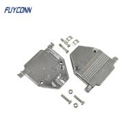 connecteur de SOUS-MARIN de 25P D avec le débouché supérieur de câble d'entrée de 180 degrés