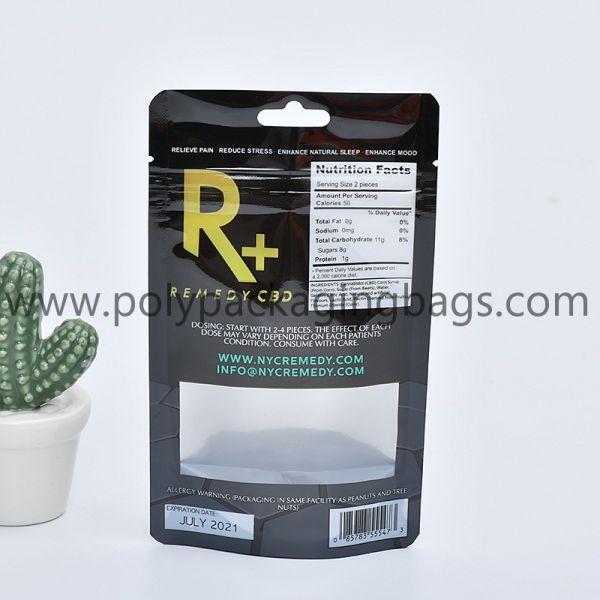 Ziplock children candy pack made by laminated plastic water proof