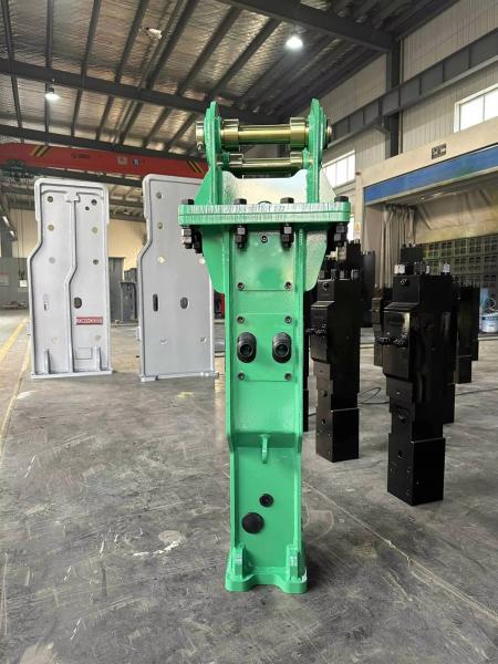 Rock Rammer Hydraulic Breaker Jack Excavator Attachments SB40 For 4-7 Tons Backhoe
