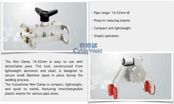 Compact Electrofusion Tools Pipe Saddle Outlet Clamp Kit 16mm - 32mm