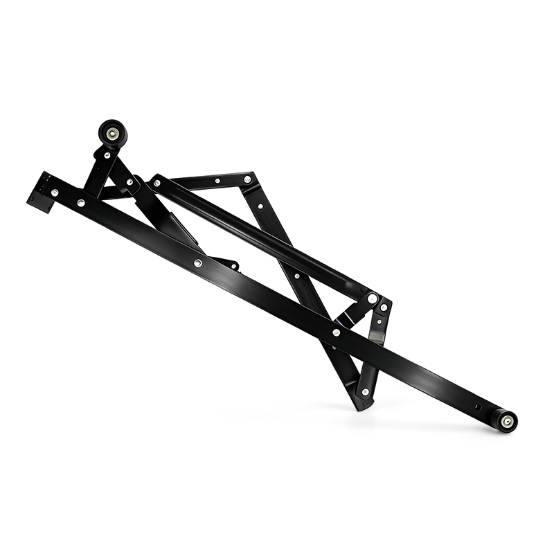 Space-Saving Multifunctional Furniture Fittings Silent Sliding Sofa Bed Conversion Lifting Mechanism Iron Hinge with Casters