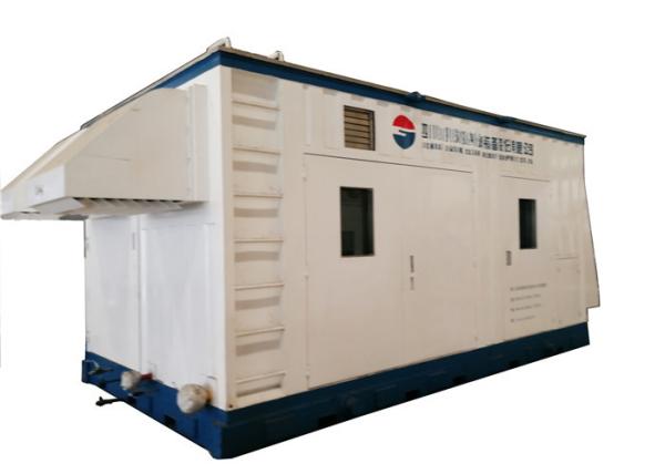 Skid Mounted CNG Filling Station Equipment High Capacity For CNG Mother Station