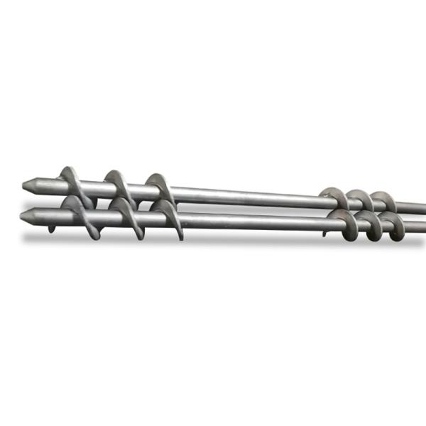 Нержавеющая сталь с винтовым штурвалом для OEM полые натянутые прутки заземление якорь