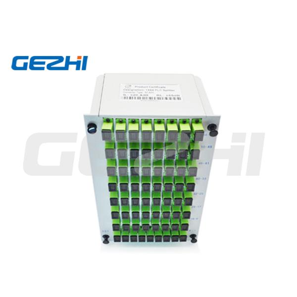 Cassette Type Plastic Insertion Module 1*64 PLC Splitter 130*101*206mm