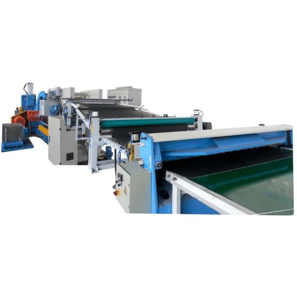 Dispersion kneader&Single screw extruder Line for EVA/PVC/ABS/PE/PP/POE/TPO/EPDM sheet