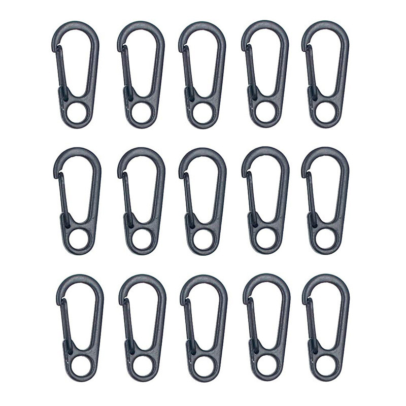 Mini Aluminum EDC Carabiner Clip Keychain Key Ring Snap Hook Package Gross Weight 0.050kg