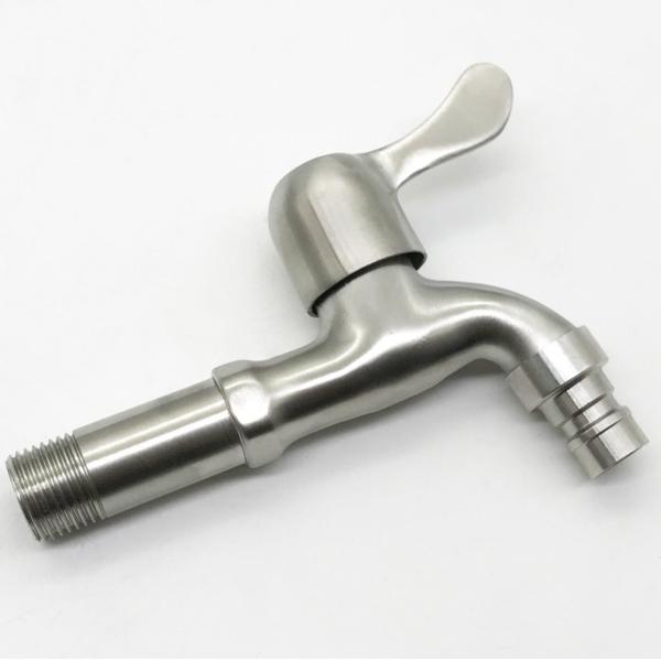 Bibcock Stainless Steel Water Tap 1 2 Washing Machine Ceramic