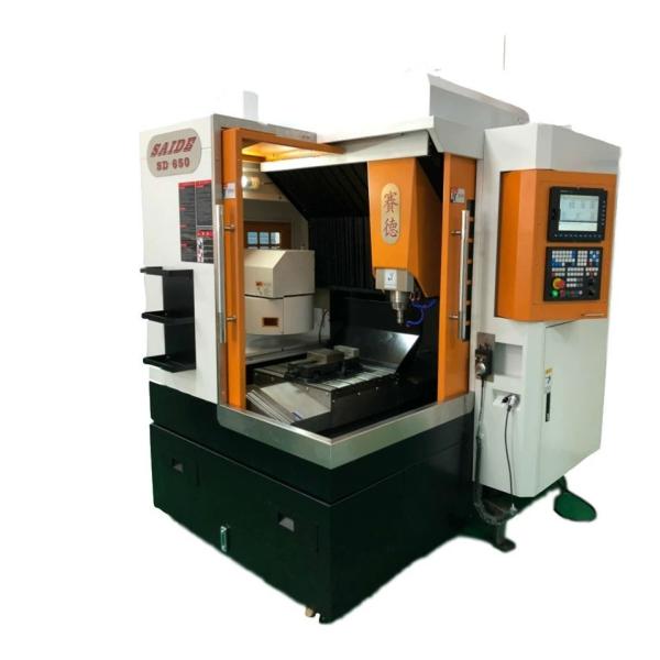 24000rpm скорость шпинделя SD650 3000kg вес Акриловый CNC-машина с 400kg максимальной рабочей нагрузкой Металлическая полировальная машина