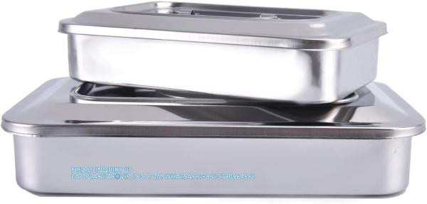 Wax Dissecting Tray Stainless Steel Thicken Dissection Pan Biological Equipment For Junior Senior School Laboratory