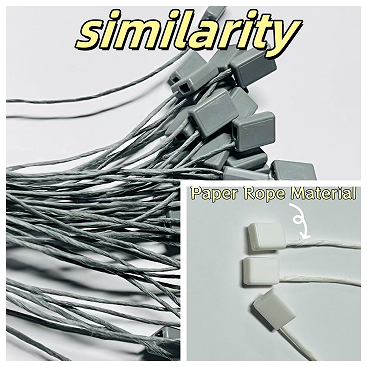 Individualized Hang Loop Plastic Tag Fasteners For Fashion Items And Luggage Accessories Clothing Tag Fasteners