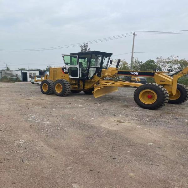 Used Motor Grader CAT 140H Seondhand Caterpillar 140H Road Equipment