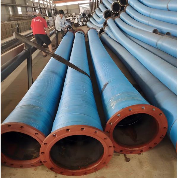 High Strength Dredge Pipeline Corrosion Proof Discharge Pipe For Mud Transportation
