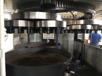 Meulage robotique de plats et machine de polonais automatique pour la poignée de porte en alliage de zinc