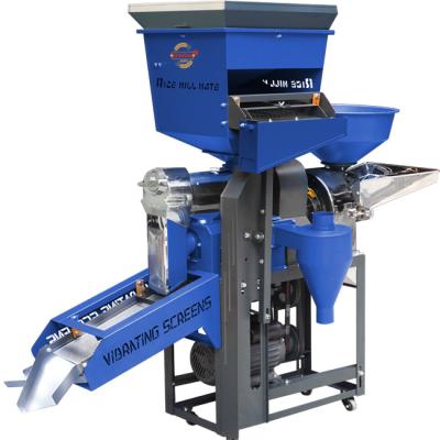 Home Used 7 in 1 Combine Stainless Type Rice Mill Machine with Vibration Cleaner Sorting Flour Mill and Efficiency