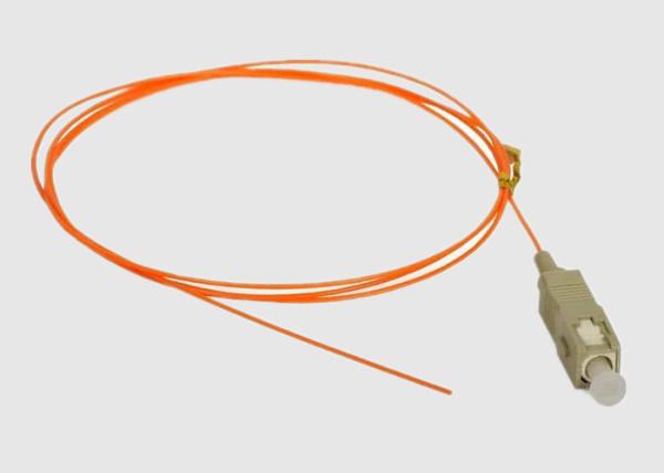 Trança multimodo alaranjada da fibra ótica do PC 50/125nm do SC OM3
