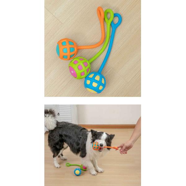 Manufacturer wholesale orange green blue chew dog tpr toys