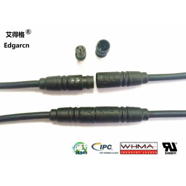 E - Bike Control Circular Connector Cable Assembly , M6 Custom Molded Cable Assemblies