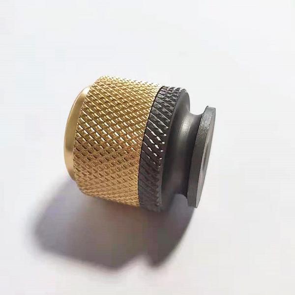 Finland Stylish  Handles Kitchen cabinet pulls and handles Knurled Handle Brushed Brass  Aluminum Door pulls