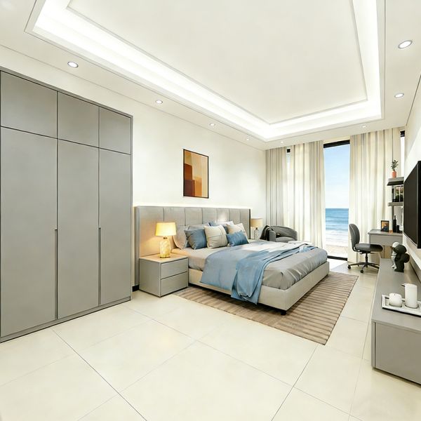 Customized Modern Design Leather Hotel Furniture Sets for 5 Star Guest Rooms