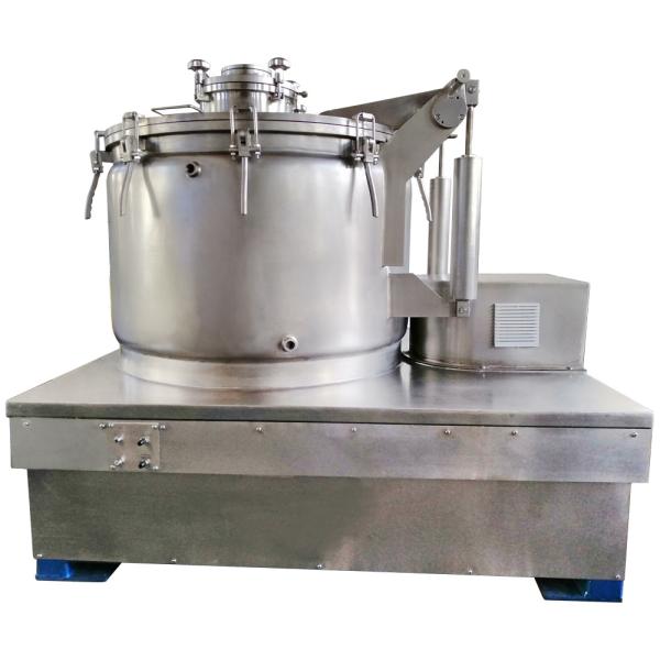 Centrifugadora de extracción de etanol de aceite de lavado tipo lote con chaleco de enfriamiento