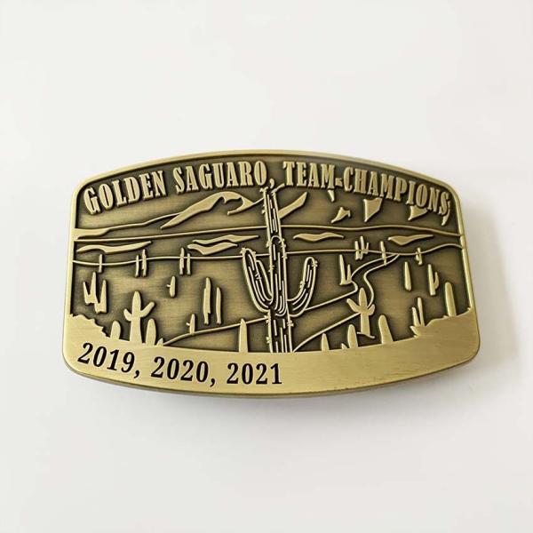 Custom Belt Buckle with Zinc Alloy Material and Custom Logo in 3.5 Inch Size for Personalized Style