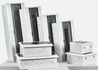 Caixas de distribuição plásticas 100A da iluminação do terminal para os 36 módulos elétricos
