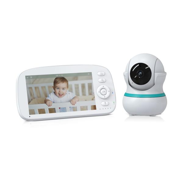 Up To 8 Hours Battery Life HD Baby Video Monitor With 5m IR Range And Two-Way Audio