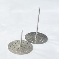 M3*75 mm Pins de isolamento marinho galvanizados com base de disco perfurado