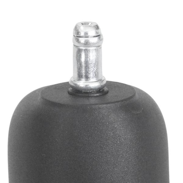 Black Office Chair Caster With Nylon  2 Inches Boss Chair Wheel Replacement