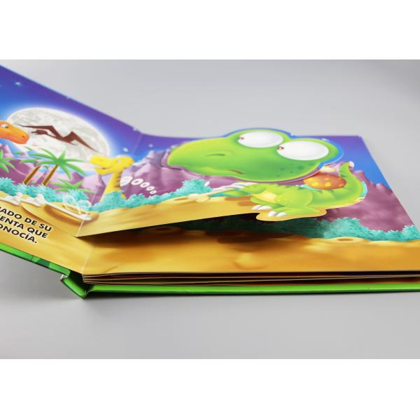 Яркий блеск пятна животный хлопает вверх печатание сгибателя книги с выбивать шьет вязку