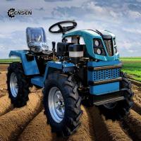 CE Tracteur à essence multifonctionnel agricole mini tracteur tracteur agricole 4 roues