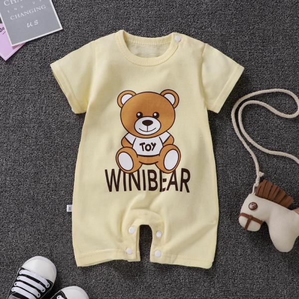 Pijamas recém-nascidos da roupa de noite do verão das crianças respiráveis unisex para o ODM do verão e do outono