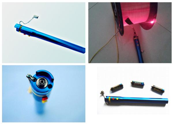 Portable 30km fiber optic pen type laser 650nm fiber optic fault locator